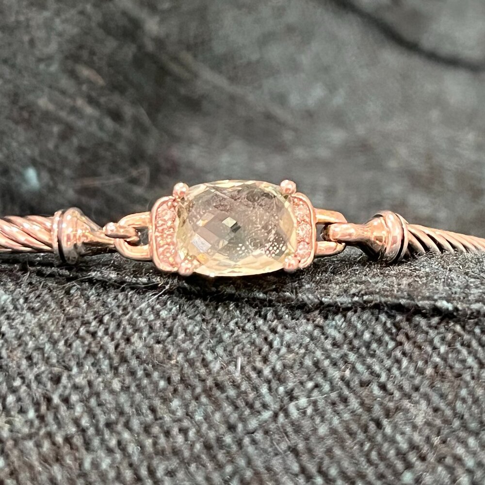 Three (3) David Yurman Cable Collection Bracelets. Can be sold separately!!